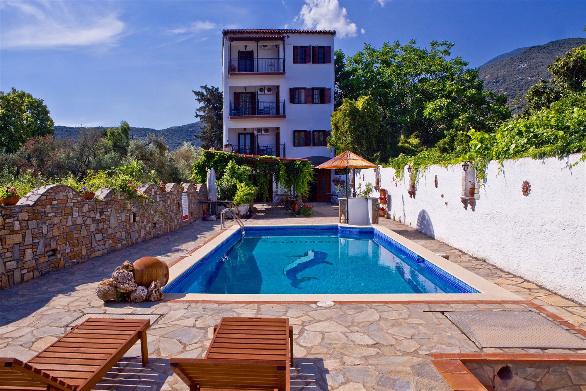 Seranides Boutique Hotel Kato Gatzea Exterior photo